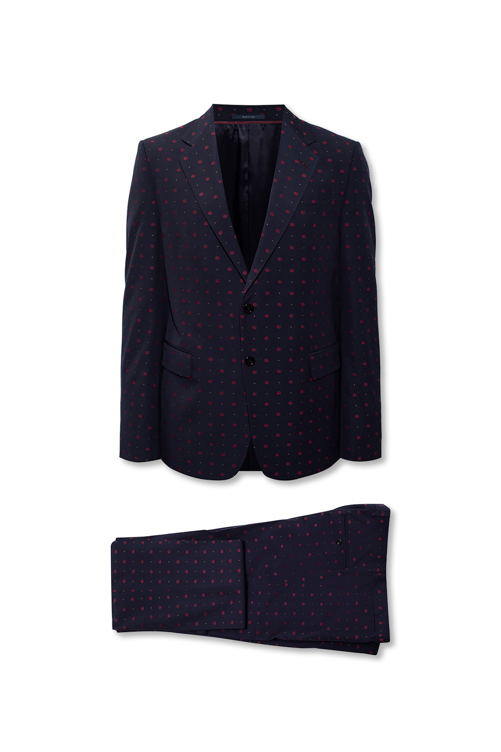 Gucci monogram online suit